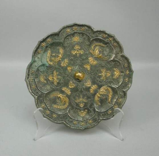 Chinese Bronze Mirror.