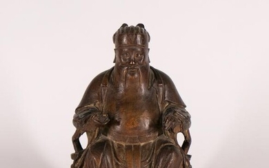 Chinese Hardwood Elder Seated Ming Chair