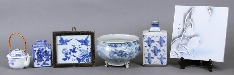 Chinese or Asian Blue & White Ware (19th/ 20th Century)
