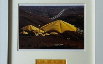 Christo & Jeanne-Claude (1935-2020) - The Yellow Umbrella