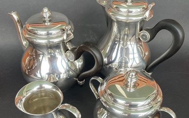 Christofle - Coffee and tea service (4) - Silver-plated