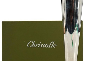 Christofle Silver Plated Piccolo Small Flower Vase