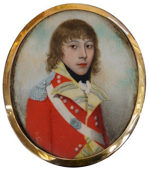 Circle of Jeremiah Steele, British c.1780-c.1826- Portrait...