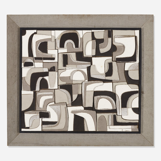 Clyde Burt, Untitled (wall plaque)