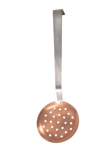 Curtis Jere (Jerry Fels and Curtis Freiler, established 1963), an oversized copper and metal ladle