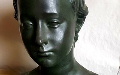 Dal modello di Desiderio da Settignano - Signa - Bust, Sculpture (1) - Earthenware - Early 20th century