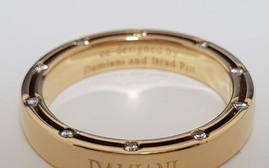 Damiani - 18 kt. Yellow gold - Ring - Diamonds