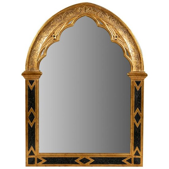 Dauphine - Gothic Style Giltwood Mirror