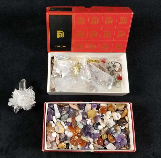 Deluxe Jewelry Making Kit with Assorted Stones and