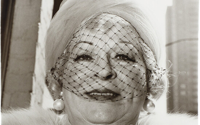 Diane Arbus, Woman with a veil on Fifth Avenue, N.Y.C.