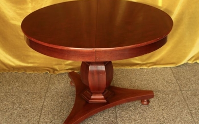 Dining table, Baluster shaped pedestal on tripod (250) - Empire Style
