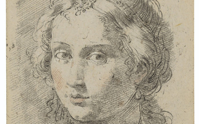 Donato Creti (Cremona 1671-1749 Bologna), Head of a young woman