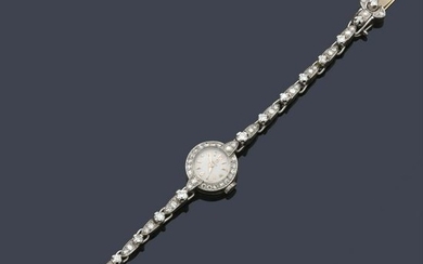 Dress watch by OMEGA with diamonds of approx. 2.00 ct
