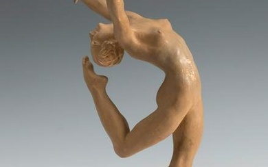 EMMANUEL ANDRÃ‰ CAVACOS (Potamos, Greece, 1885- France, probably Paris, 1976). "Gymnast, female
