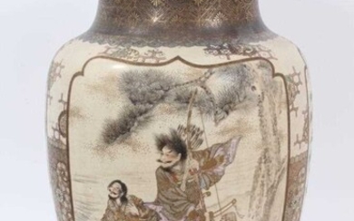 Early 20th century Japanese satsuma vase