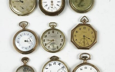 Estate Fresh As Is Open Face Pocket Watches Waltham