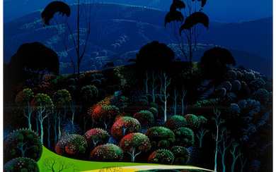 Eyvind Earle (1916-2000), Inland from the Sea
