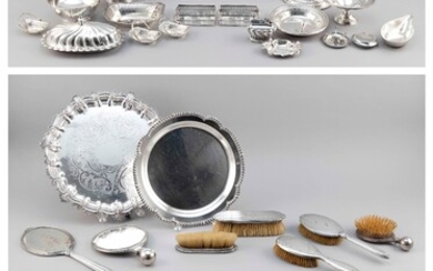 FORTY-NINE PIECES OF STERLING SILVER