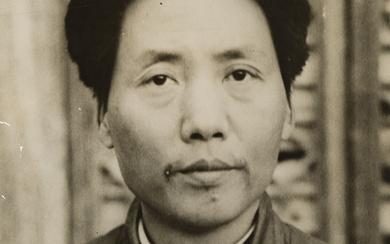 (FOUNDER OF THE PEOPLE'S REPUBLIC OF CHINA) Portrait of Mao Zedong (1893-1976).