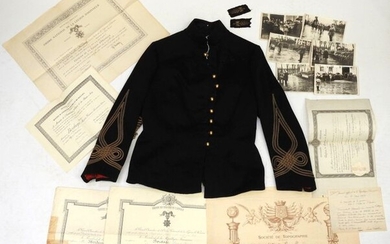 FRANCE. Tunic model 1893 of captain of zouaves...