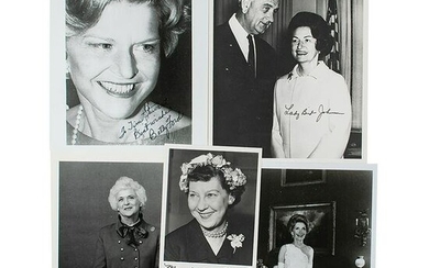 First Ladies (5) Signed Photographs