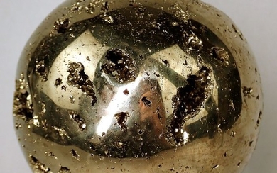 First Quality Large Pyrite Sphere - 92.4×92.4×92.4 mm - 1782 g