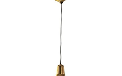 Fontana Arte Hanging Pendant Lamp Glass And Brass