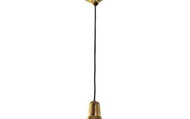 Fontana Arte Hanging Pendant Lamp Glass And Brass