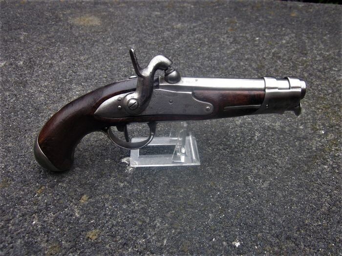 France - 1820 - Royale de Mauberg - Mod AN IX gendarmerie - Percussion - Pistol - 15mm