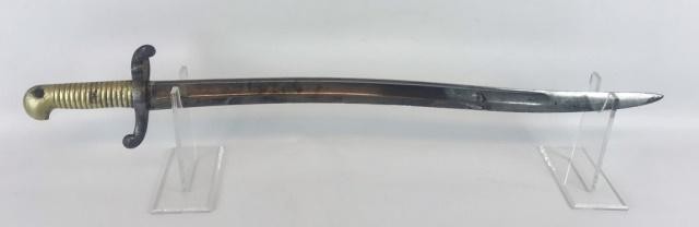 French Model 1842 Yataghan Sword Bayonet
