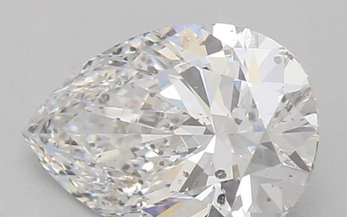 GIA Certified 1.07 Ct Pear cut E SI2 Loose Diamond