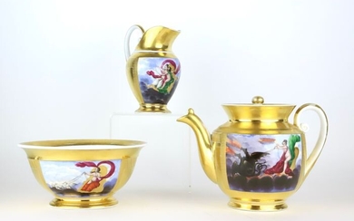 Gardner - Russian Empire tea set - Empire - Porcelain