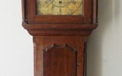 George III 30 Hour Oak Cased Longcase Clock, The Brass Dial signed Jo Bell, Possibly Joshua Bell