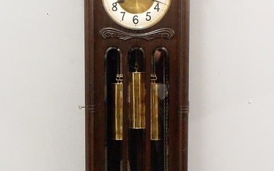 German Oak Grandfather Clock