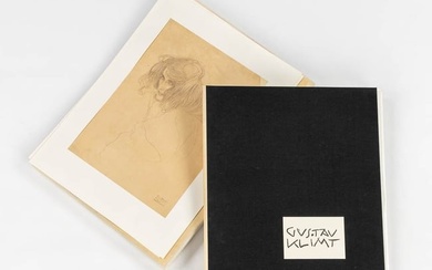 Gustav KLIMT (1862-1918) '25 drawings selected and interpreted by Alice Strobl', complete. (L:61 x
