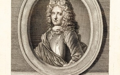 HAMILTON (Antoine). Mémoires du comte de Grammont. Petit in-4° plein cuir lie-de-vin