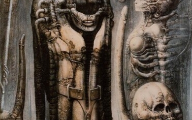 H.R. Giger, Swiss 1940-2014- Four works; four offset lithographic posters in colours, each sheet 45.5 x 60.2cm (framed) (4)