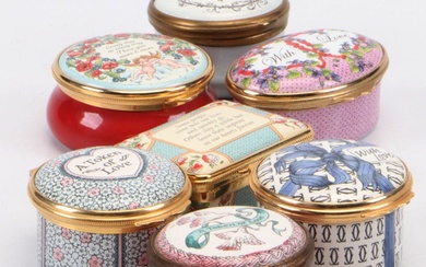 Halcyon Days and Other Memento Enamel Boxes
