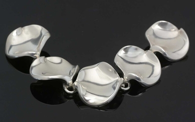 Hans Hansen for Georg Jensen: sterling silver bracelet