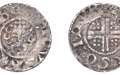 Henry III (1216-1272), Short Cross coinage, Penny, class VIIa1, Durham, Bp Marsh,...