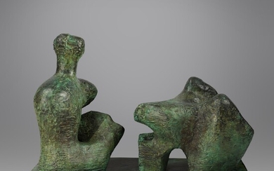 Henry Moore Two-Piece Reclining Figure No. 4