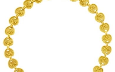High Karat Gold Link Necklace