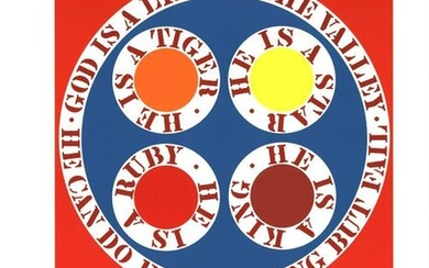 Indiana, Robert: Robert Indiana - God Is Lily of the