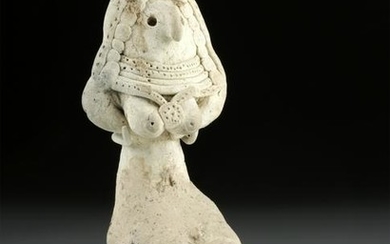 Indus Valley Mehrgarh Pottery Seated Fertility Goddess