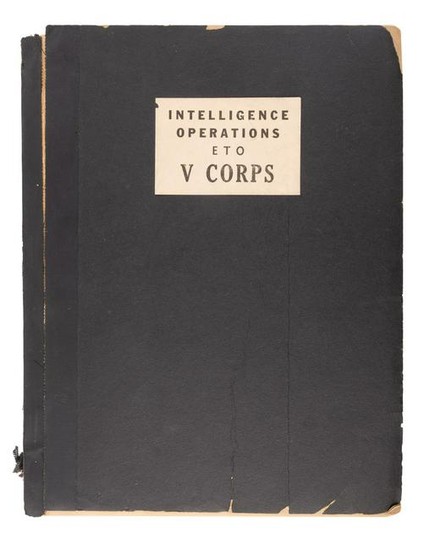 Intelligence Operations of the V Corps, WWII
