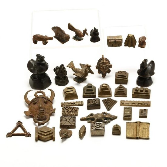 International Collection of Metal Weights and Stamps
