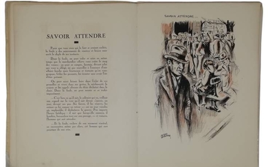 JACQUES LECHANTRE (1907-1977) 12 Lithographs of Paris