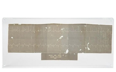 John Glenn's Mercury-Atlas 6 EKG Printout