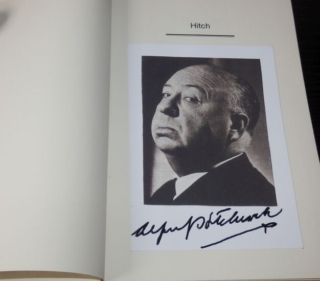John Russell Taylor - Alfred Hitchcock (The life and times of)[with signed Hitchcock autograph postcard] - 1978