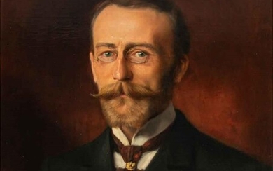 José FRAPPA (1854-1904) Portrait d'homme... - Lot 43 - Art-Valorem